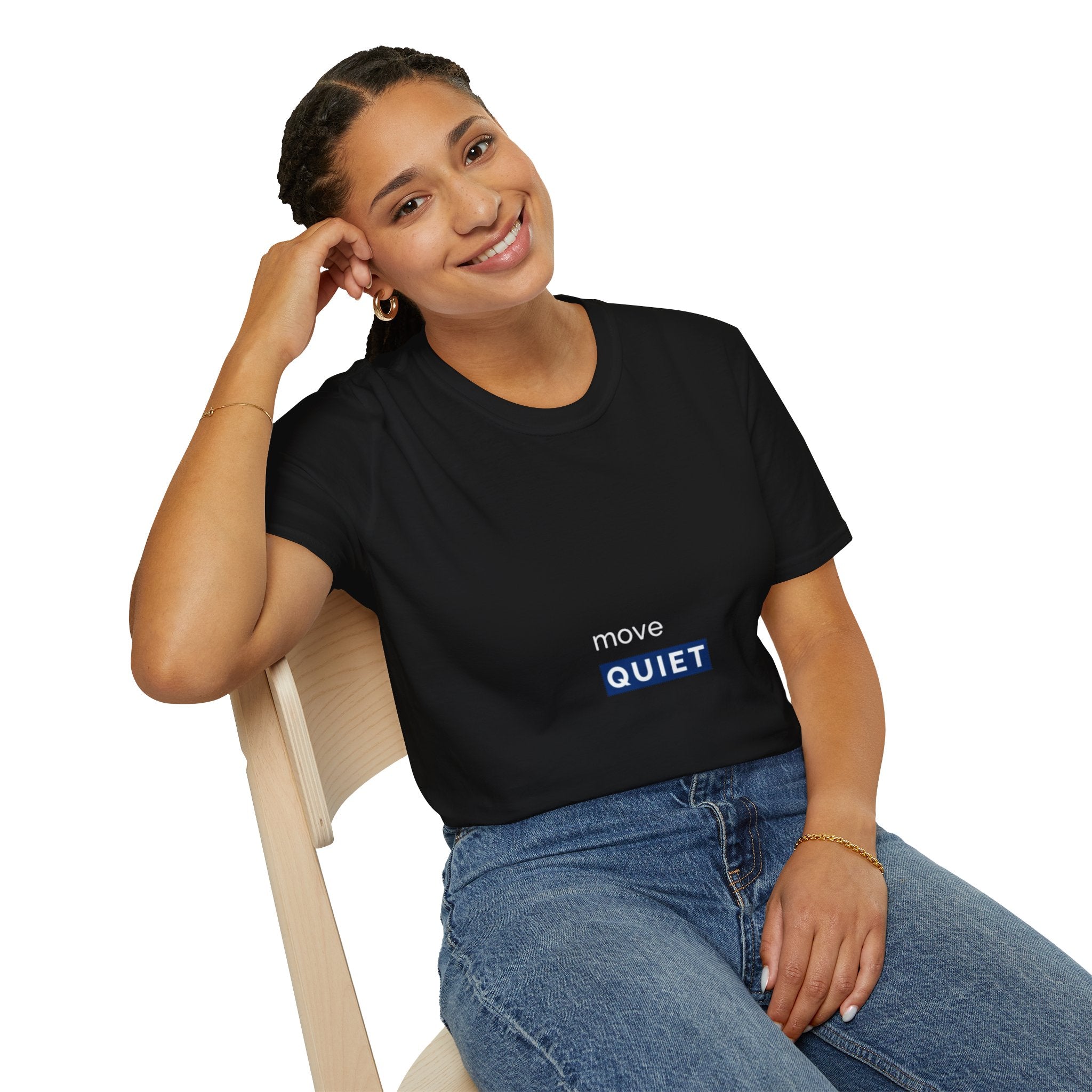 Move Quiet Minimalist T-Shirt
