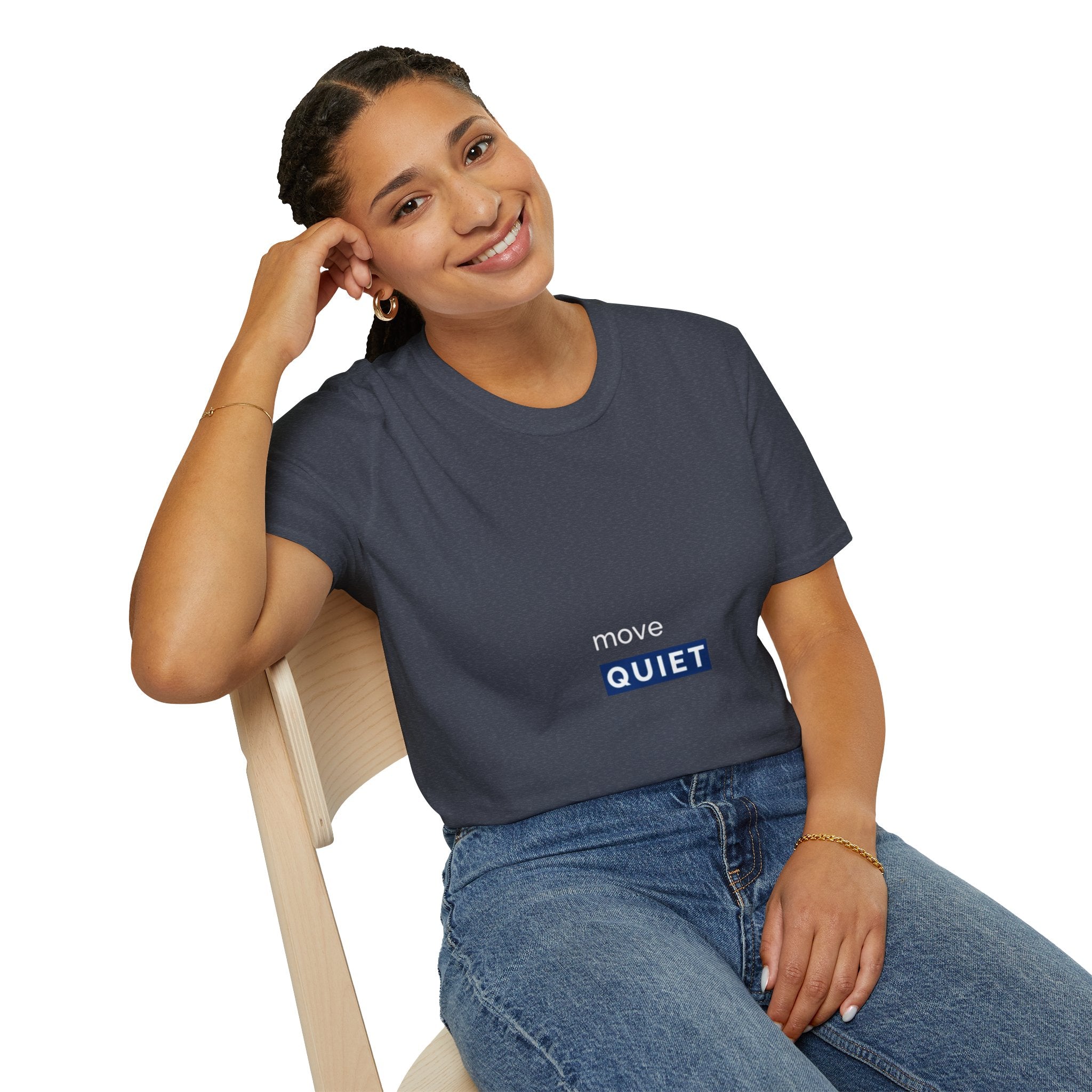 Move Quiet Minimalist T-Shirt
