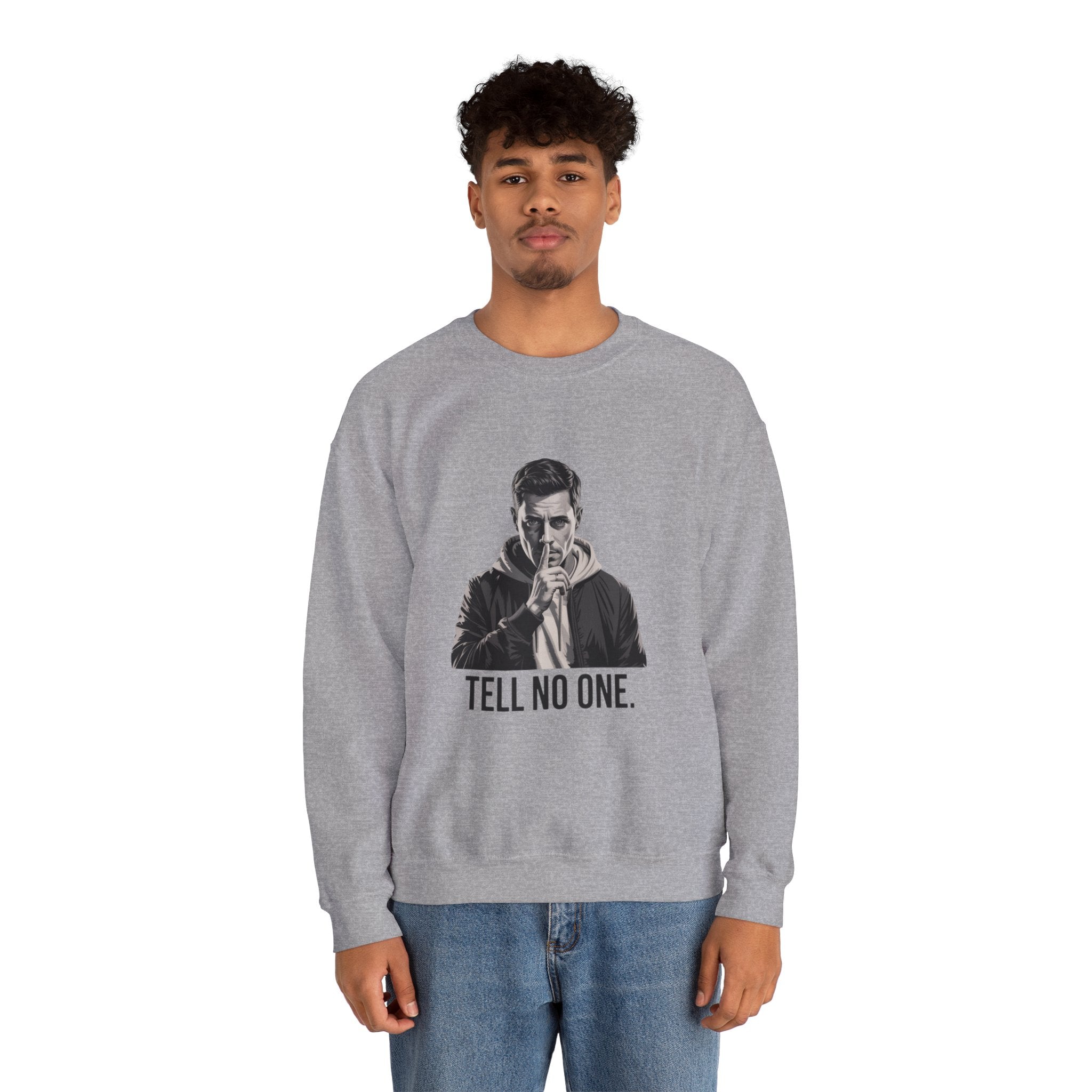 TELL NO ONE Unisex Crewneck Sweatshirt