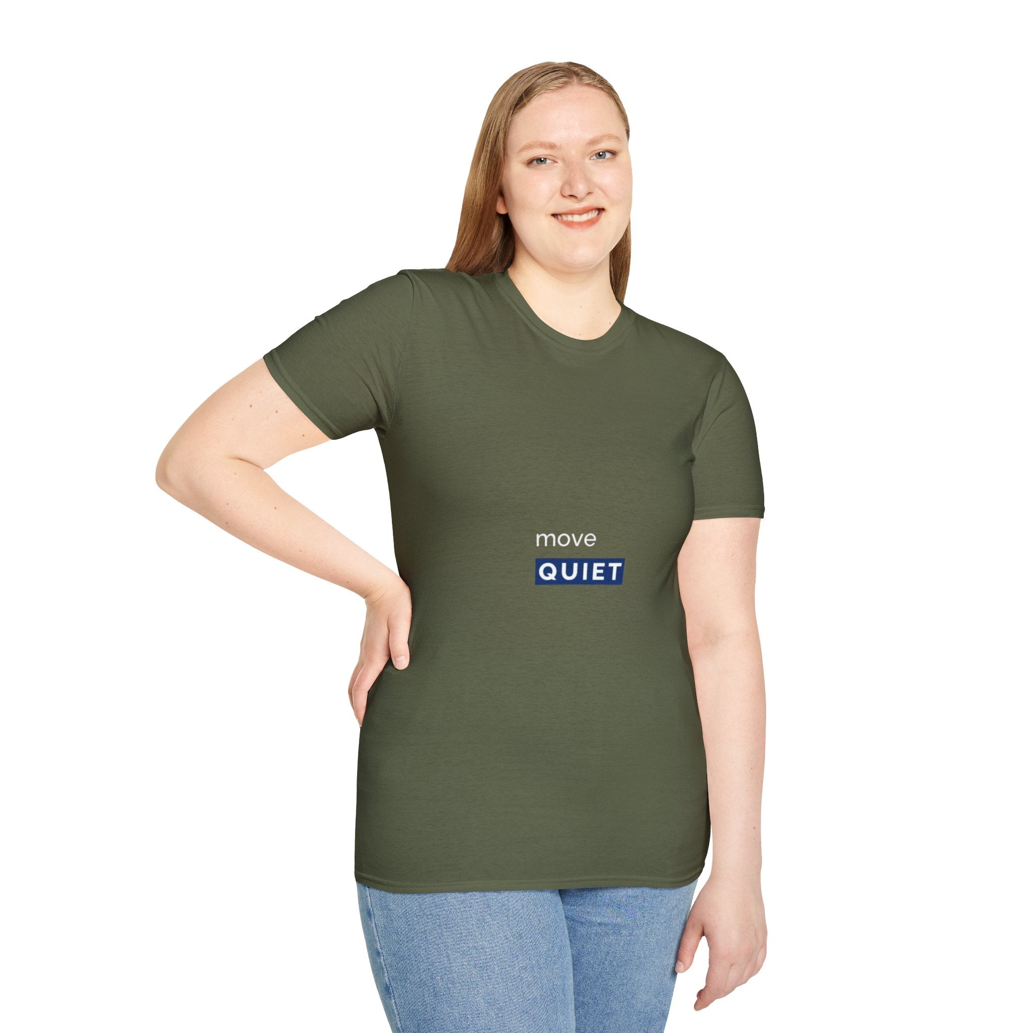 Move Quiet Minimalist T-Shirt