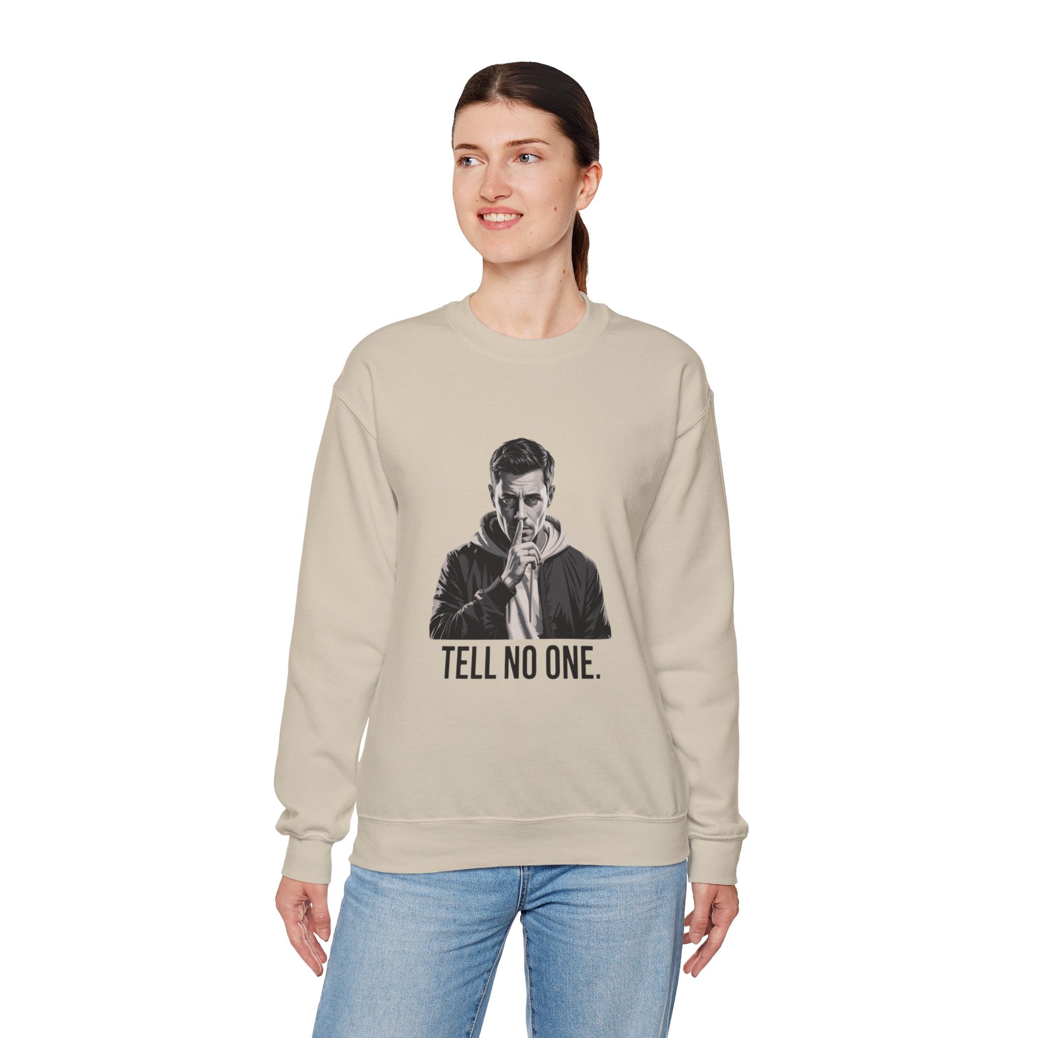 TELL NO ONE Unisex Crewneck Sweatshirt