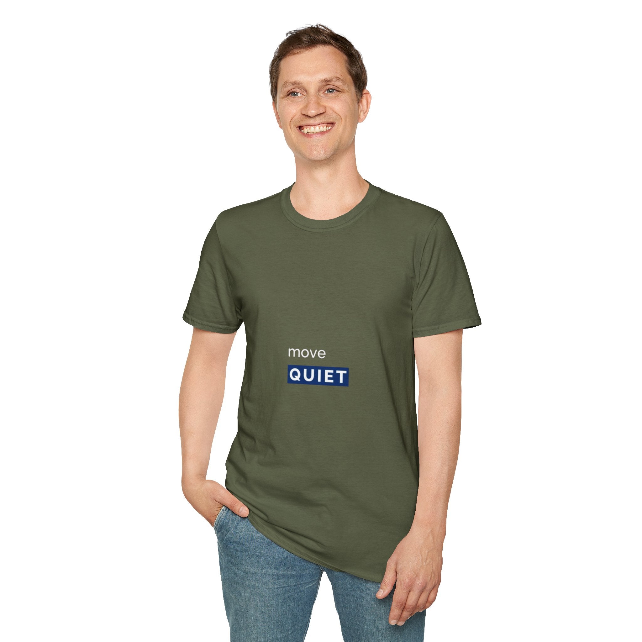 Move Quiet Minimalist T-Shirt